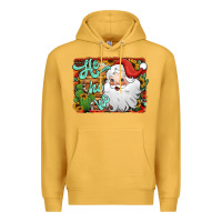 Mustard ho ho ho santa claus Premium Hoodie - Jasminsmagicworld