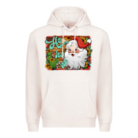 Pale Pink ho ho ho santa claus Premium Hoodie - Jasminsmagicworld