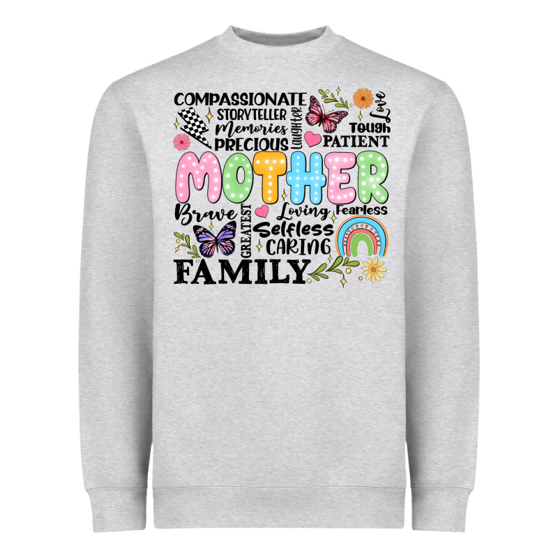 Retro Mother Heavyweight Sweatshirt by JahusDesignShop | Teevron