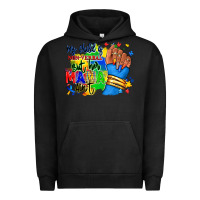 Pigment Black my child is non verbal but her mama aint afro hand rana Urban Hoodie - RanaPortraitStore