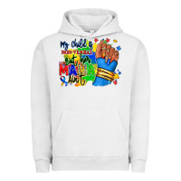 Pigment Lunar Rock my child is non verbal but her mama aint afro hand rana Urban Hoodie - RanaPortraitStore