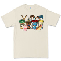 Bone Baseball coffee cups Premium Tee - HowdyJamesFarm