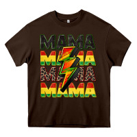 Chocolate Brown juneteenth mama Heavy Core Tee - CowGirlArtShop