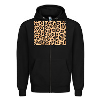 Black leopard background 3200x2400 Zipper Hoodie - AdoDesignShop
