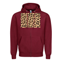 Leopard Background 3200x2400 Zipper Hoodie | Teevron