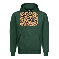 Sports Green leopard background 3200x2400 Zipper Hoodie - AdoDesignShop