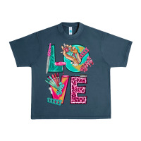 Midnight Navy love with nail elements bbs Urban Heavy Tee - BundleAndBundleShop