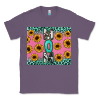 Lavender Mom sunflower glitter Classic Tee - CowGirlArtShop