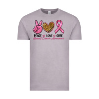 Vintage Zinc peace love cure Vintage Tee - RanaPortraitStore