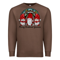Chestnut merry Christmas Gnomes Rainbow Premium Sweatshirt - JahusDesignShop