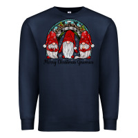 Navy merry Christmas Gnomes Rainbow Premium Sweatshirt - JahusDesignShop