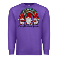 Purple merry Christmas Gnomes Rainbow Premium Sweatshirt - JahusDesignShop