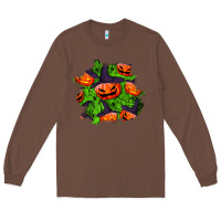 Chestnut halloween pumpkin patch Long Sleeve Tee - BundleAndBundleShop