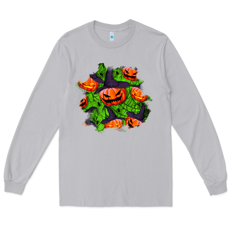 Halloween Pumpkin Patch Long Sleeve Tee by BundleAndBundleShop | Teevron