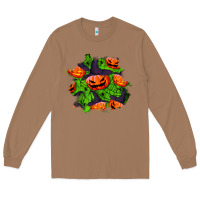 Toasted Coconut halloween pumpkin patch Long Sleeve Tee - BundleAndBundleShop