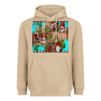 Mushroom ho ho ho gnome Heavyweight Hoodie - JahusDesignShop