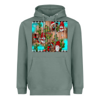 Sage ho ho ho gnome Heavyweight Hoodie - JahusDesignShop