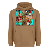 Toasted Coconut ho ho ho gnome Heavyweight Hoodie - JahusDesignShop
