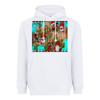 White ho ho ho gnome Heavyweight Hoodie - JahusDesignShop