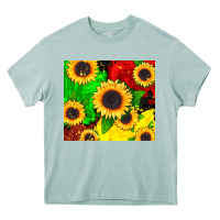 Arona juneteenth sunflowers Heavy Core Tee - CowGirlArtShop