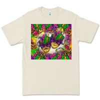 Bone Mardi Gras masks tumbler Premium Tee - HowdyJamesFarm