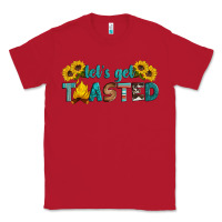 Red let's get toasted Classic Tee - Artiststas