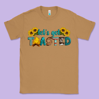 Let's Get Toasted Classic Tee Designed By Artiststas