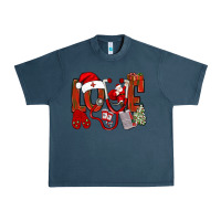Midnight Navy christmas love nurse bbs Urban Heavy Tee - BundleAndBundleShop
