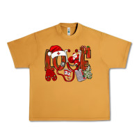 Peanut Butter christmas love nurse bbs Urban Heavy Tee - BundleAndBundleShop