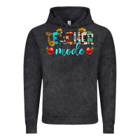 Vintage Black teacher mode Vintage Hoodie - BundleAndBundleShop