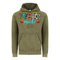 Vintage Olive teacher mode Vintage Hoodie - BundleAndBundleShop