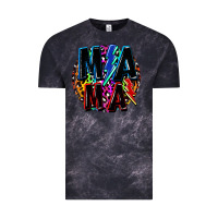 Cloud Black Mama lightning bolts Mother's Day Vintage Tee - FaDigitalArtStudio