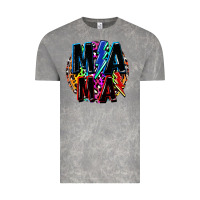 Cloud Rock Mama lightning bolts Mother's Day Vintage Tee - FaDigitalArtStudio
