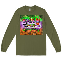 Army Green salem witch company tumbler Long Sleeve Tee - BundleAndBundleShop