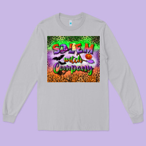 Salem Witch Company Tumbler Long Sleeve Tee Designed By Bundleandbundleshop