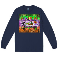 Navy salem witch company tumbler Long Sleeve Tee - BundleAndBundleShop