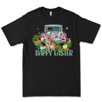 Black Happy Easter Day Premium Tee - CowGirlArtShop