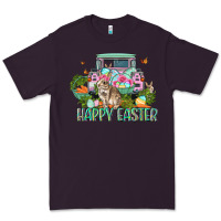 Plum Happy Easter Day Premium Tee - CowGirlArtShop