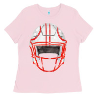 Bubblegum Pink football helmet fa element Ladies Tee - FaDigitalArtStudio