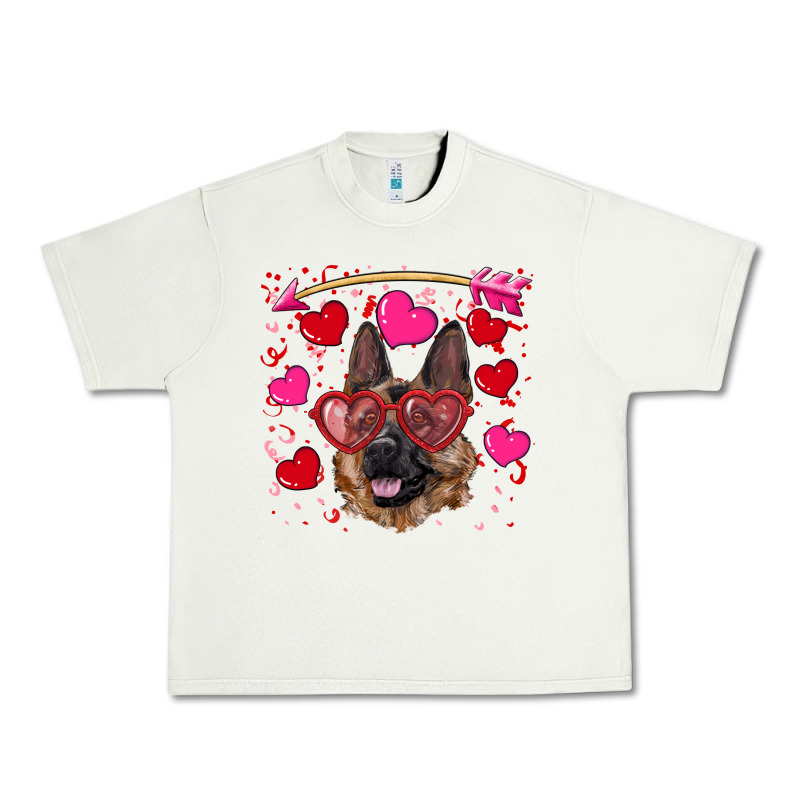 Valentine's German Shepherd Urban Heavy Tee by RanaPortraitStore | Teevron