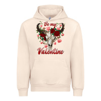 Sandshell be my valentine bull skull Urban Hoodie - RanaPortraitStore