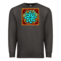 Smoke gemstone cactus christmas coaster Premium Sweatshirt - JahusDesignShop