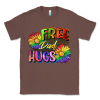 Chestnut Free dad hugs Classic Tee - CowGirlArtShop