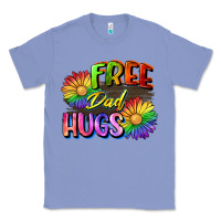 Colony Blue Free dad hugs Classic Tee - CowGirlArtShop