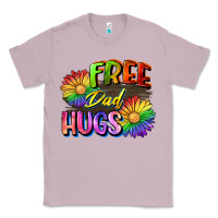 Lilac Free dad hugs Classic Tee - CowGirlArtShop