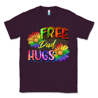 Plum Free dad hugs Classic Tee - CowGirlArtShop