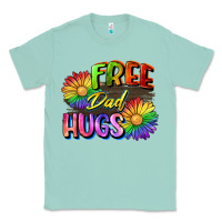 Seafoam Free dad hugs Classic Tee - CowGirlArtShop