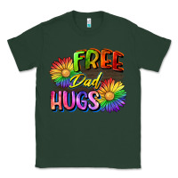 Sports Green Free dad hugs Classic Tee - CowGirlArtShop