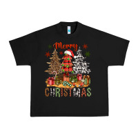 Black merry christmas with western trees bbs Urban Heavy Tee - BundleAndBundleShop