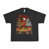 Pigment Black merry christmas with western trees bbs Urban Heavy Tee - BundleAndBundleShop